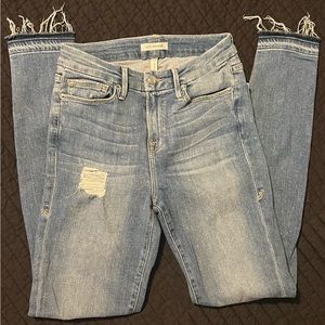 Good American High Rise Skinny Jeans Size 2